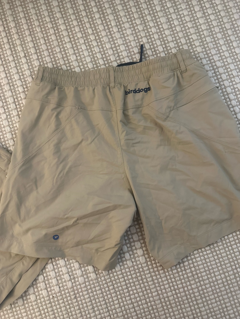 Birddogs Men's KhakiPerformance Shorts 1 pc Available - Picture 2 of 3